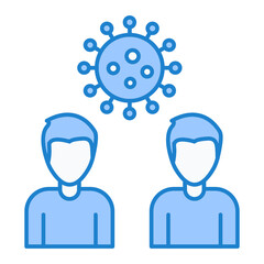 Virus Transmission Icon Design