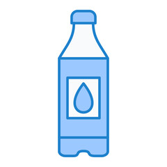 Water Bottle Icon Design
