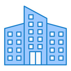 Office Building Icon Design © Muhammad