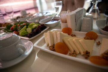 Rich and delicious traditional Turkish breakfast