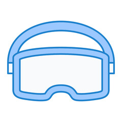 Vr Glasses Icon Design