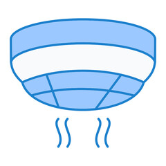 Smoke Detector Icon Design