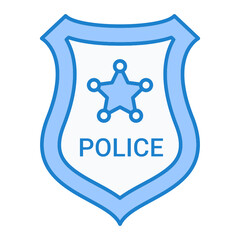 Police Badge Icon Design