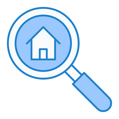 Search Home Icon Design
