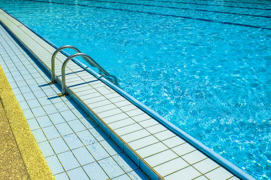water pool sport activity life style concept wallpaper photography with empty space for copy or your text here, no people on picture