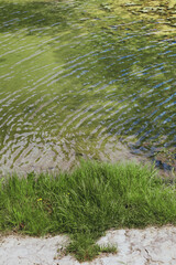 Río, en un día de mucho aire
Parece mar
Vista horizontal, aéria