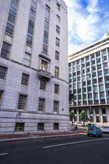 cape town city centre blue skies