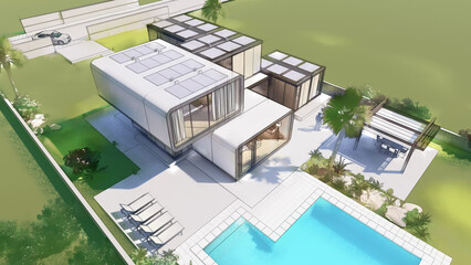 Modern architecture home design