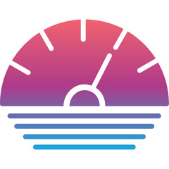 Speedo Meter Icon 