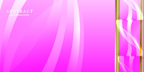 Pink gold background vector