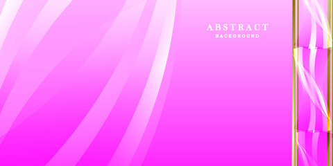 Pink gold background vector