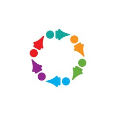 Community, network and social icon