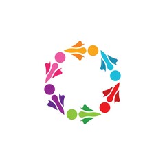 Community, network and social icon