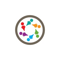 Community, network and social icon