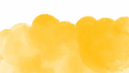 Yellow watercolor background for textures backgrounds and web banners design
