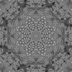Black and White fractal.