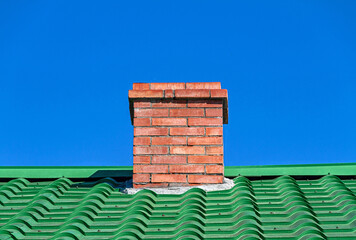 Brick chimney