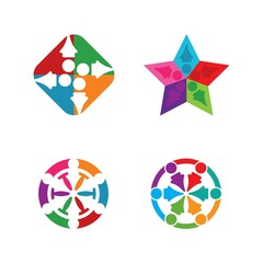 Community, network and social icon