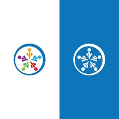 Community, network and social icon