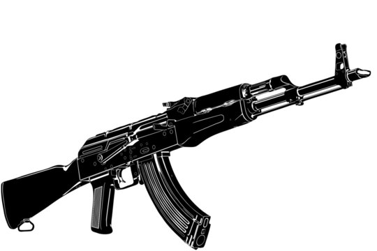 AKM is a modification of the world-famous AK-47, making the machine lighter, somewhat technological and cheaper to produce