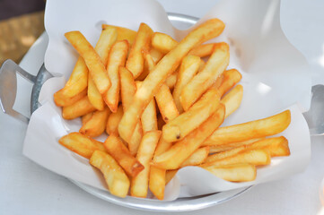 French fries or fried potato , fries