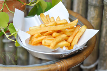 French fries or fried potato , fries