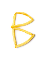 French Fries Isolated