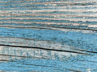 Texture, background, blue wooden boards