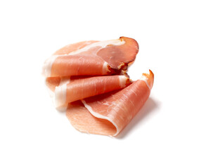 Slices of Prosciutto, Spanish Jamon Cut, Parma Ham