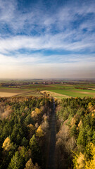 Fototapeta na wymiar Lower Silesian - Landscape with a road
