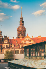 Naklejka na ściany i meble Dresden Old Town - Saxony
