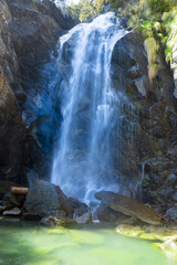 El Salto Waterfall, Sallent de G?llego in the Tena Valley, Huesca