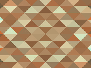 Abstract geometric background - Mosaic with triangle patterns