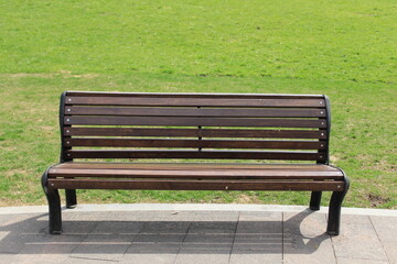 New bench for rest.
