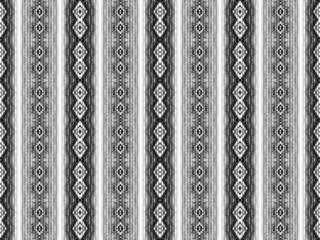 Fabric pattern with vertical seamless pattern on white background with black geometric pattern.  that combines the elements perfectly  Distinctive, modern with a clear identity, beautiful and eye-catc