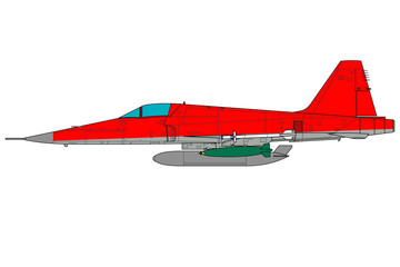 Reactor militar rojo