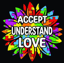 Autism Awareness Day SVG, Autism awareness t-shirts design, Autism Vector Illustrator 