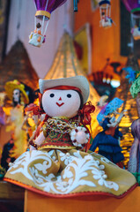 katrina doll in day of the dead mexico halloween