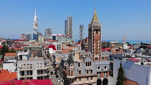 The Batumi Piazza is an Italian-style open public area in the city of Batumi, Georgia.