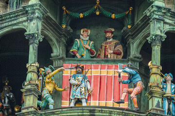 Glockenspiel am Münchner Rathaus