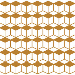 Picture brown medium cubes patterns vector illustration