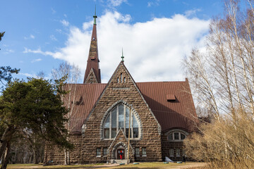 Church of St. Mary Magdalene (Fin. Koiviston kirkko) - a former Lutheran church in Primorsk, built by Joseph Stenbeck in the Northern Art Nouveau style.