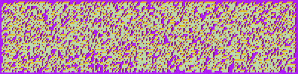 Implementation of Edward Zajec’s “Il Cubo” from 1971. Essentially a Truchet tile set of 8 tiles and rules for placement art illustration