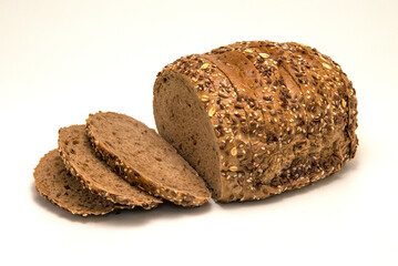 Pan de semillas y rodajas 