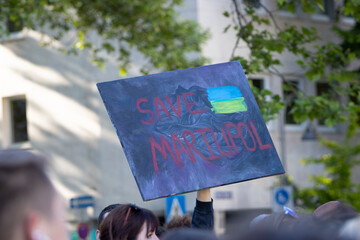 Ukraine-Demo Köln 08.05.2022