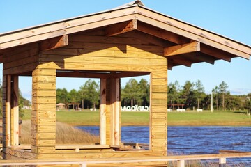 Photograph recorded at the Nautical Park - Lagoa dos Quadros in Capão da Canoa in Rio Grande do Sul, Brazil.