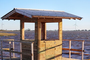 Photograph recorded at the Nautical Park - Lagoa dos Quadros in Capão da Canoa in Rio Grande do Sul, Brazil.