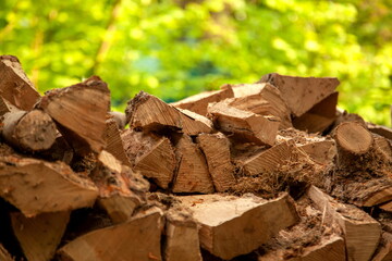 Holzstapel