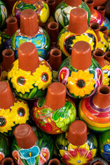 ceramic pots from Michoacan 