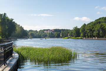 Lake Tikhoe in Svetlogorsk